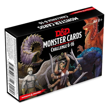Monster Cards - Challenge 6-16 (Dungeons and Dragons)