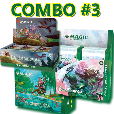 BLOOMBURROW - COMBO #3 - PLAY BOX + COLLECTOR BOX + BUNDLE (PRE-ORDER)