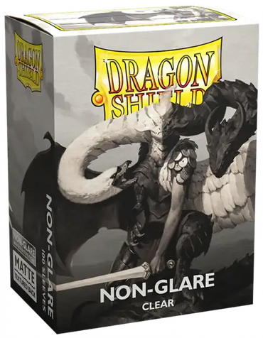 Non-Glare Clear Sleeves Dragon Shield (STANDARD)