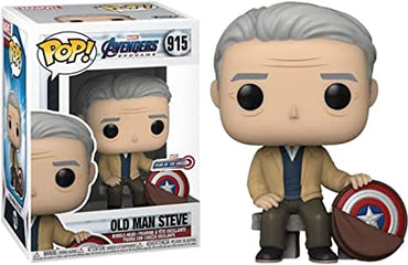 Pop! Marvel Avengers Endgame: Old Man Steve #915 (Amazon Exclusive)