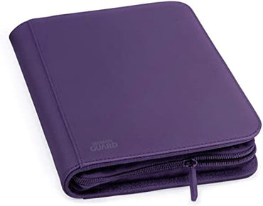 Purple Xenoskin Zipfolio 4 Pocket - Ultimate Guard