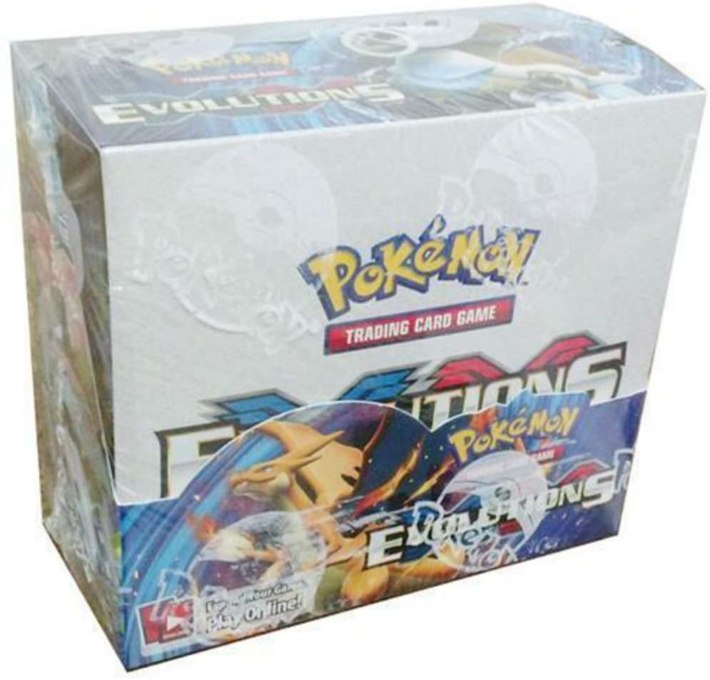 Plastic Pokemon TCG: XY Evolutions Sealed Booster Box at best