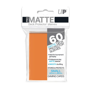 Orange Pro-Matte (Japanese) [60 ct] Ultra Pro Deck Protector Sleeves