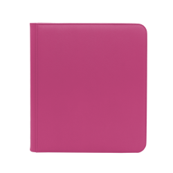 Pink Dex Zippered 12 Pocket Binder