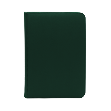 Green Dex Zippered 9 Pocket Binder