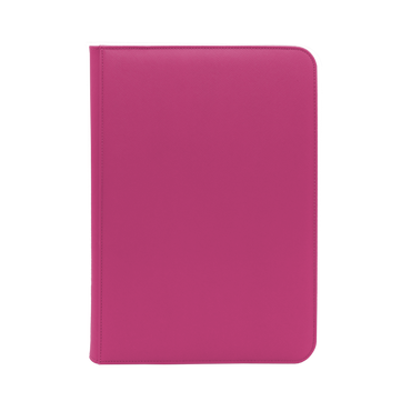 Pink Dex Zippered 9 Pocket Binder