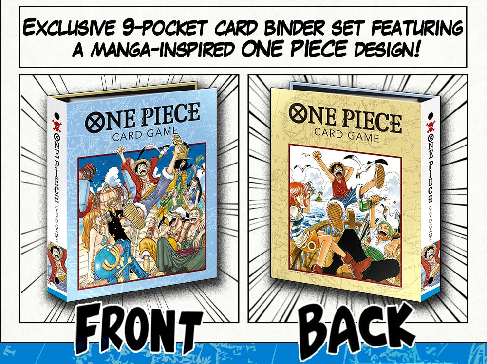 ONE PIECE CARD GAME 9-Pocket Binder Set Manga Version