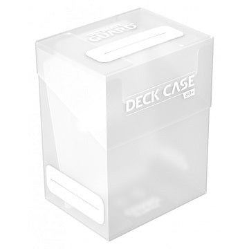 Clear Ultimate Guard 80+ Deck Case