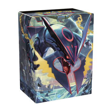 Shiny Mega Rayquaza Deck Box Pokemon