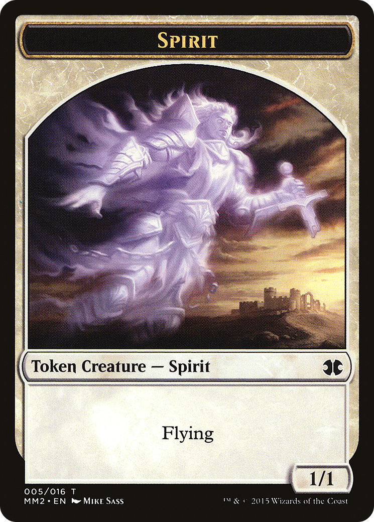 Image of Spirit Token [Modern Masters 2015 Tokens]