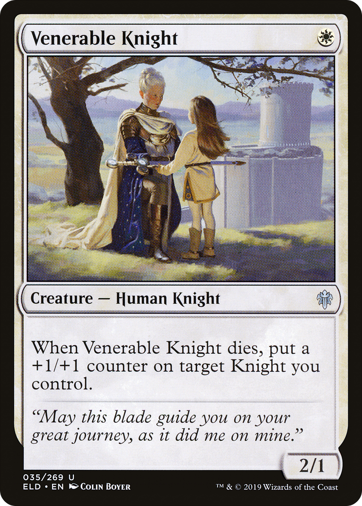 Image of Venerable Knight [Throne of Eldraine]