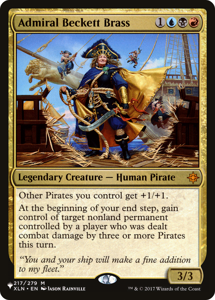 Image of Admiral Beckett Brass [The List]