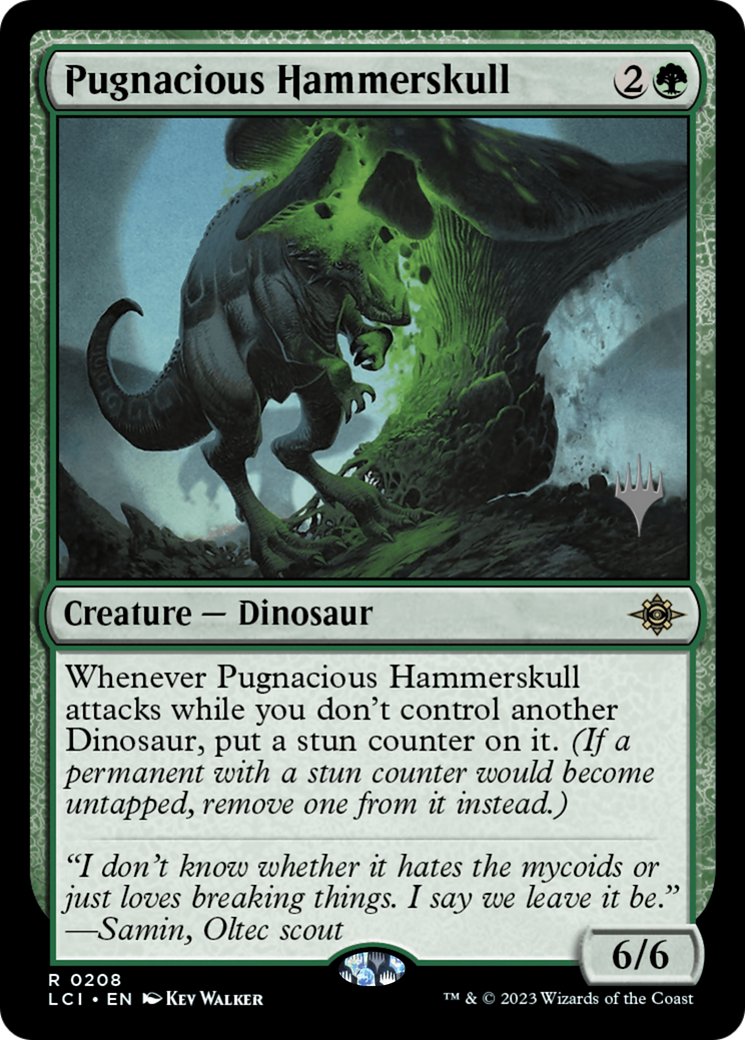Image of Pugnacious Hammerskull (Promo Pack) [The Lost Caverns of Ixalan Promos]