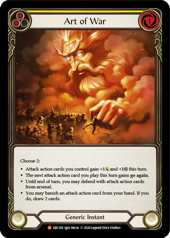 Image of Art of War [U-ARC160] (Arcane Rising Unlimited)  Unlimited Normal