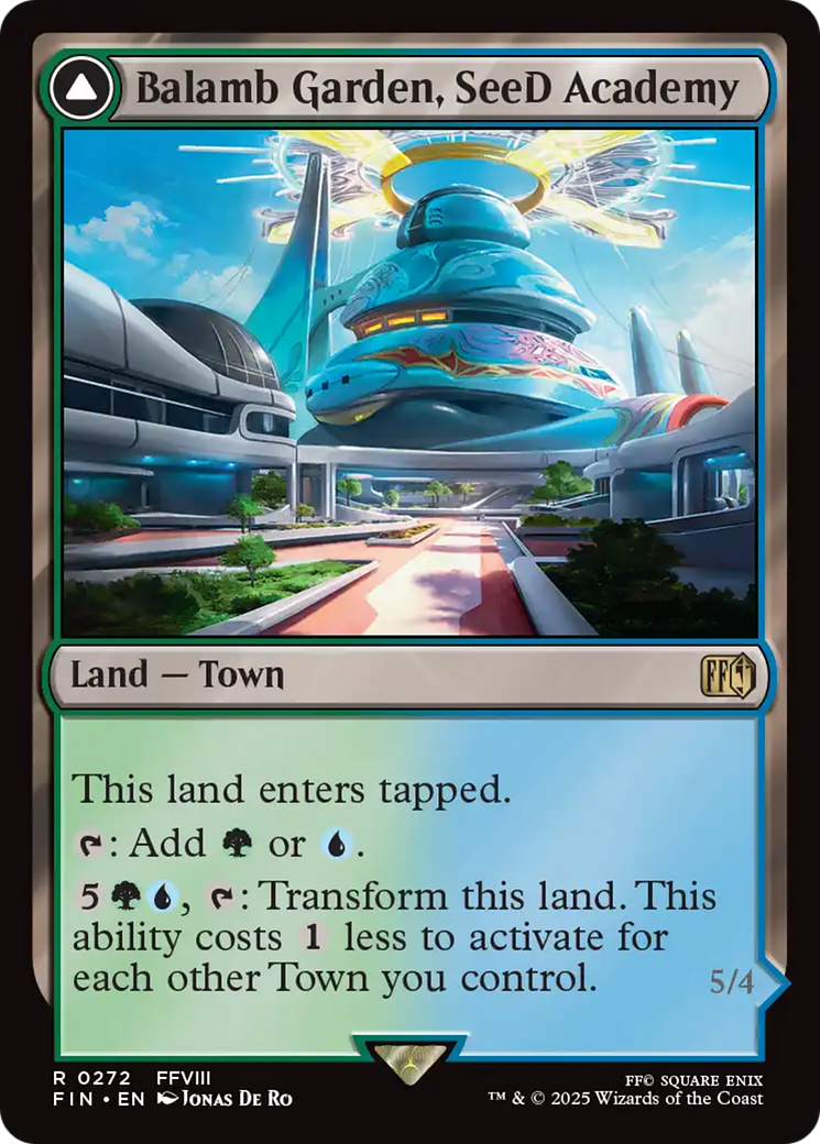 Image of Balamb Garden, SeeD Academy // Balamb Garden, Airborne [FINAL FANTASY]