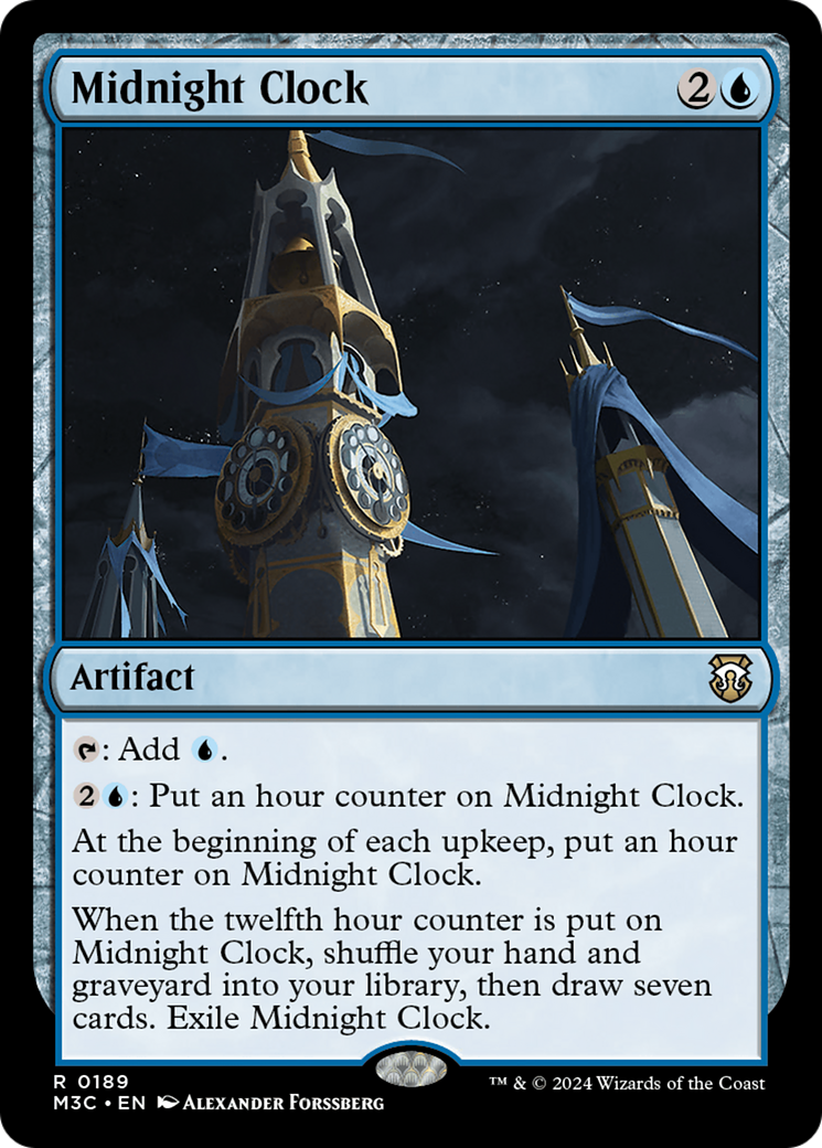Image of Midnight Clock [Modern Horizons 3 Commander]