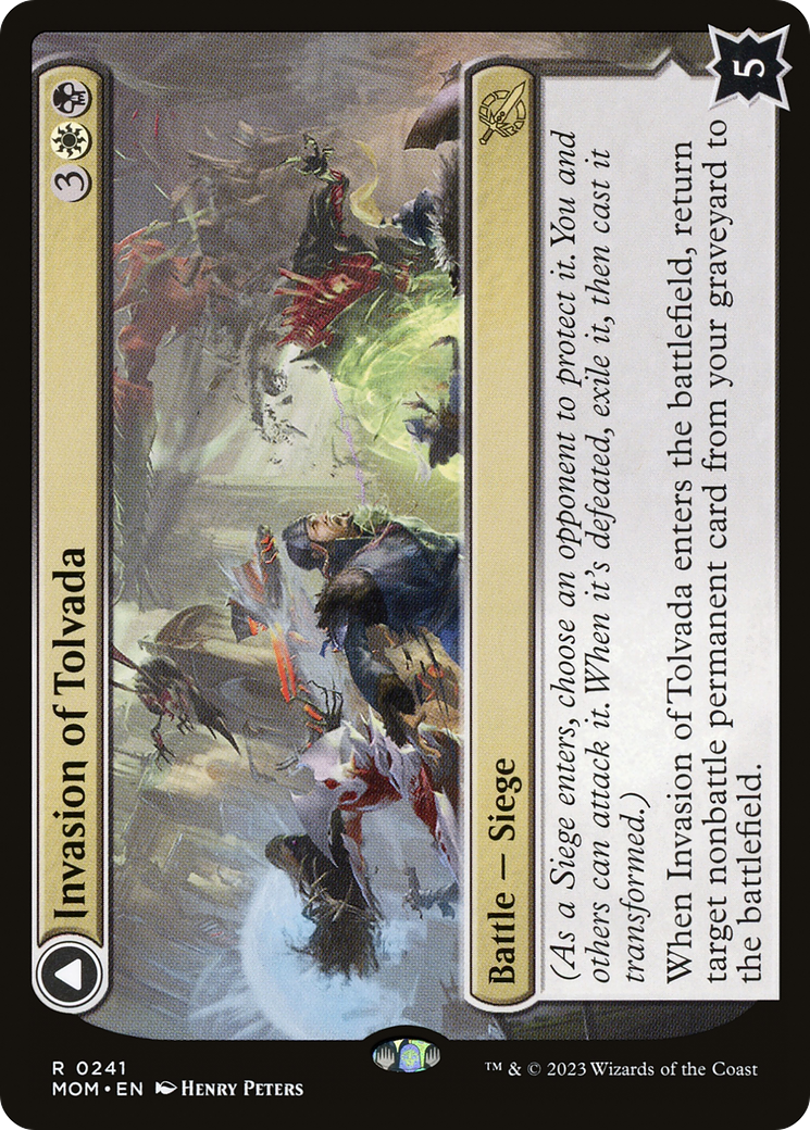 Image of Invasion of Tolvada // The Broken Sky [March of the Machine]