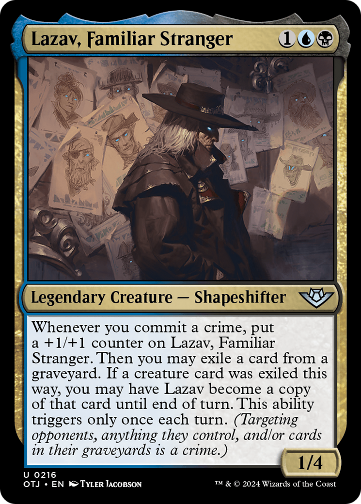 Image of Lazav, Familiar Stranger [Outlaws of Thunder Junction]