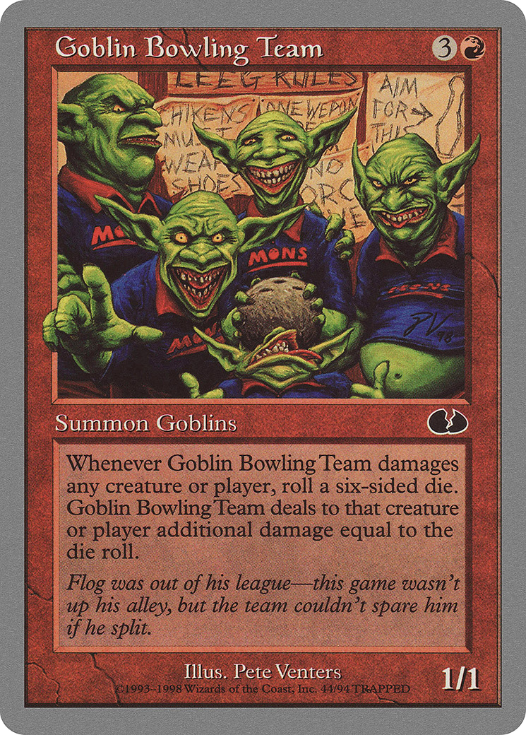 Image of Goblin Bowling Team [Unglued]