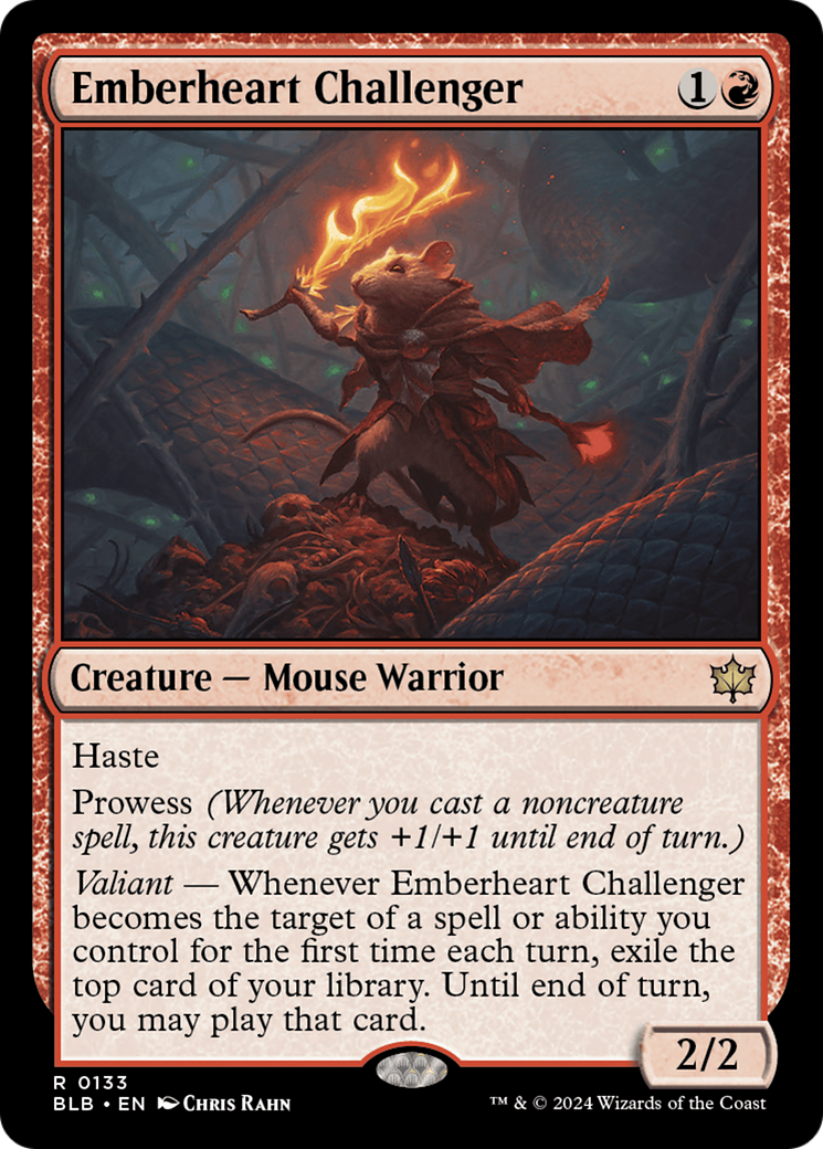 Image of Emberheart Challenger [Bloomburrow]