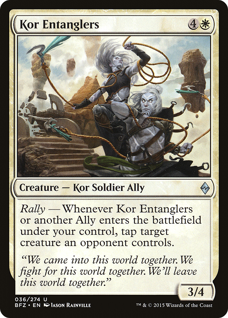 Image of Kor Entanglers [Battle for Zendikar]