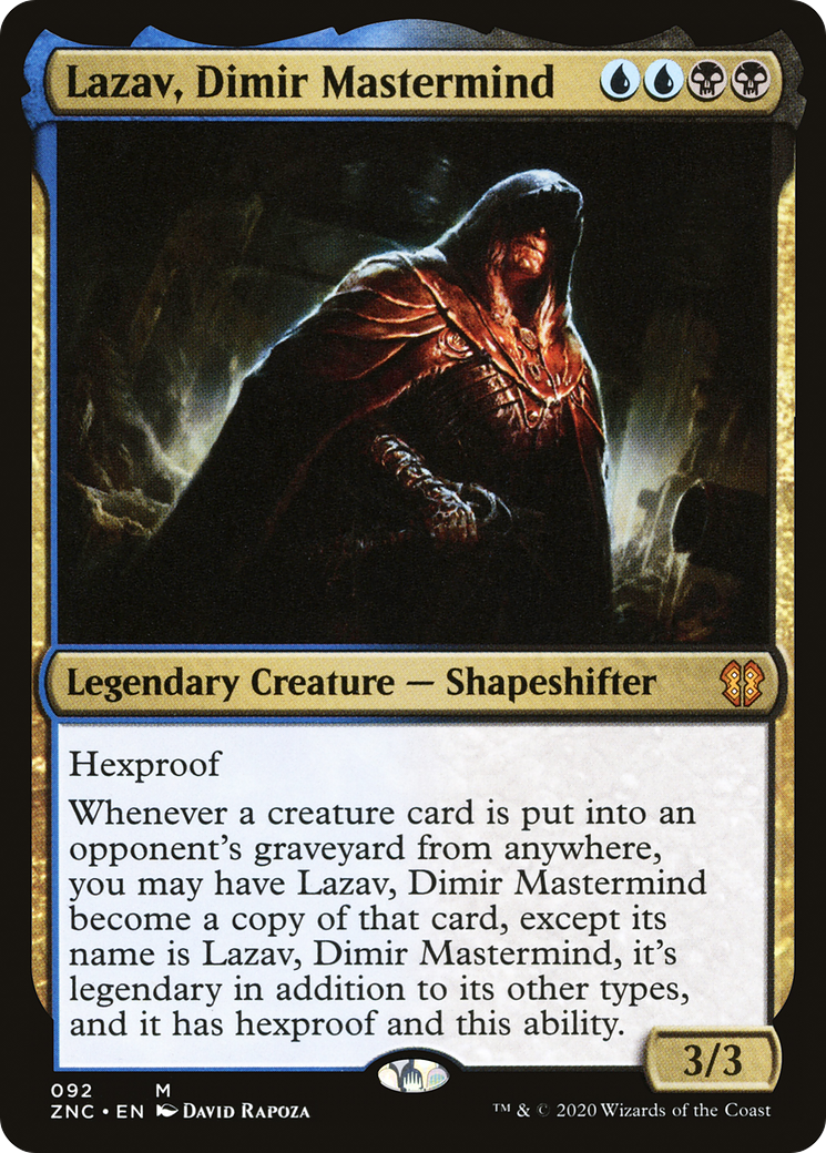 Image of Lazav, Dimir Mastermind [Zendikar Rising Commander]