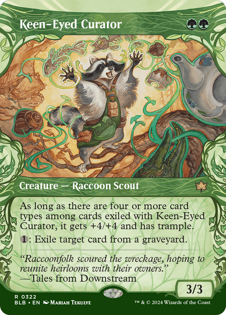 Image of Keen-Eyed Curator (Showcase) [Bloomburrow]