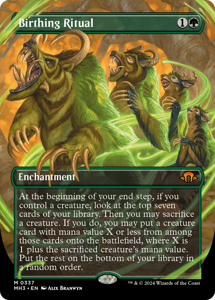 Image of Birthing Ritual (Borderless) [Modern Horizons 3]