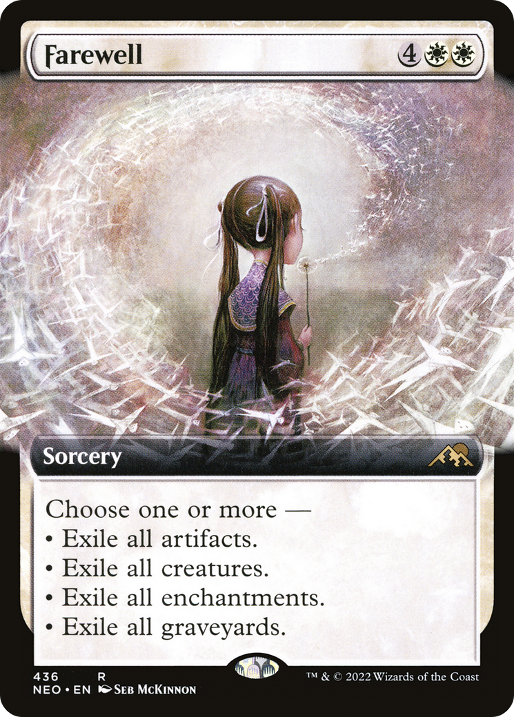 Image of Farewell (Extended Art) [Kamigawa: Neon Dynasty]