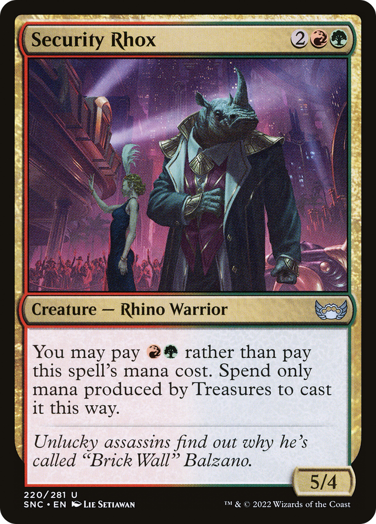 Image of Security Rhox [Streets of New Capenna]