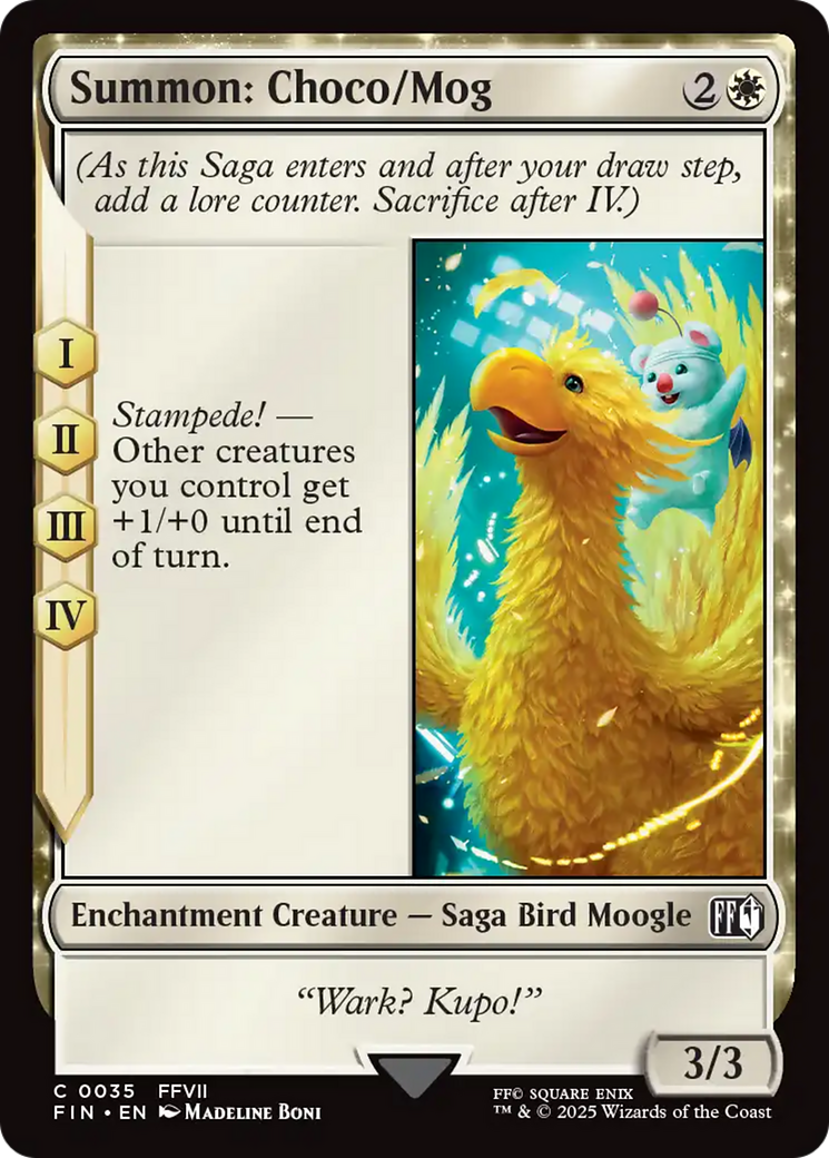 Image of Summon: Choco/Mog [FINAL FANTASY]