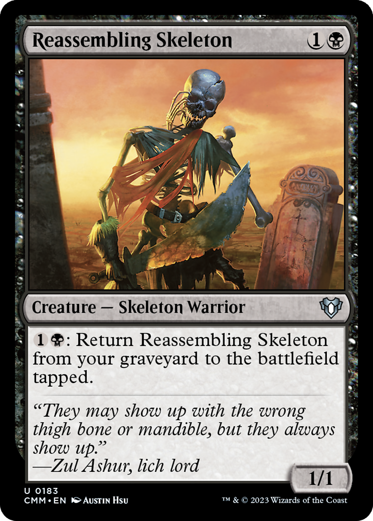 Image of Reassembling Skeleton [Commander Masters]