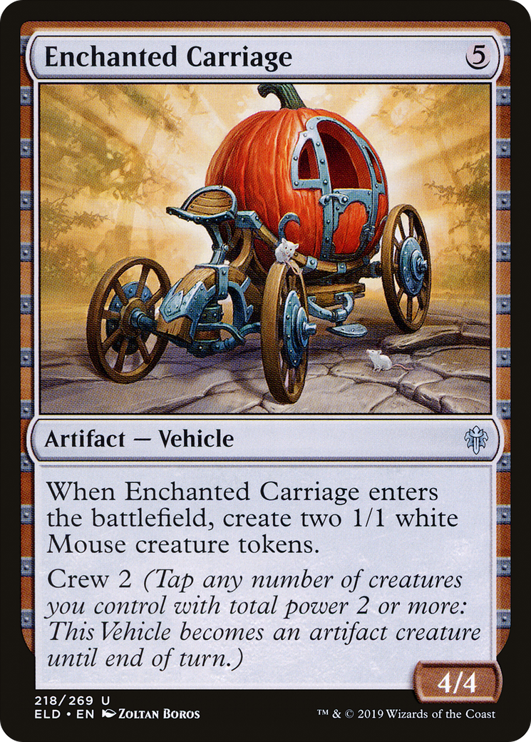 Image of Enchanted Carriage [Throne of Eldraine]