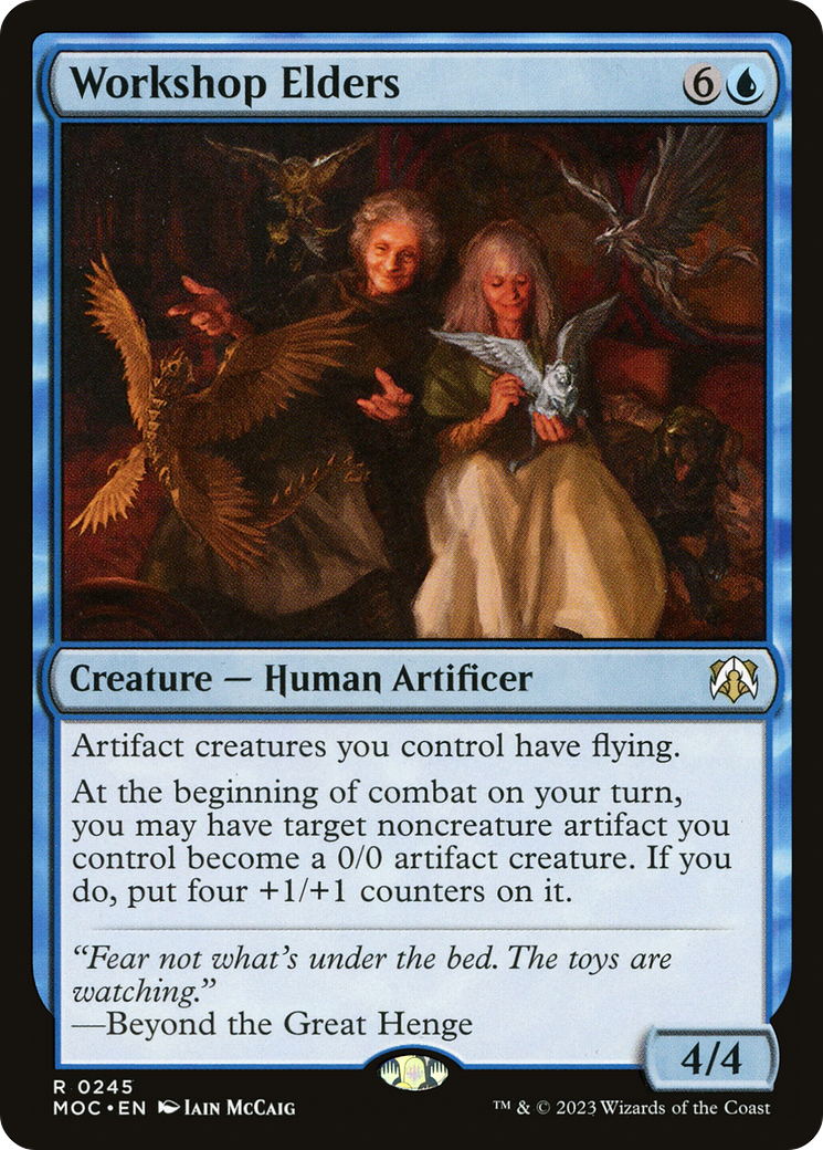 Image of Workshop Elders [March of the Machine Commander]