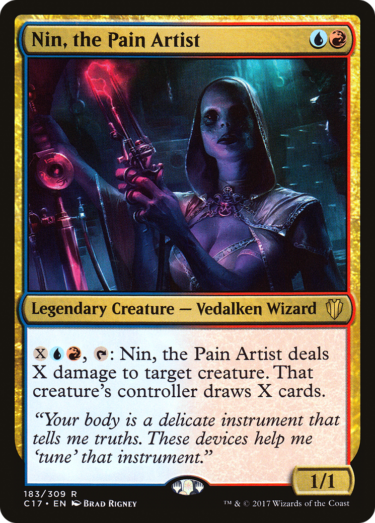 Image of Nin, the Pain Artist [Commander 2017]