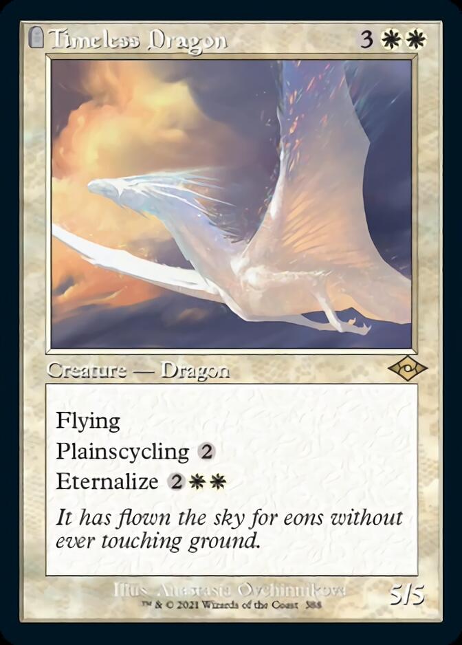 Image of Timeless Dragon (Retro Foil Etched) [Modern Horizons 2]