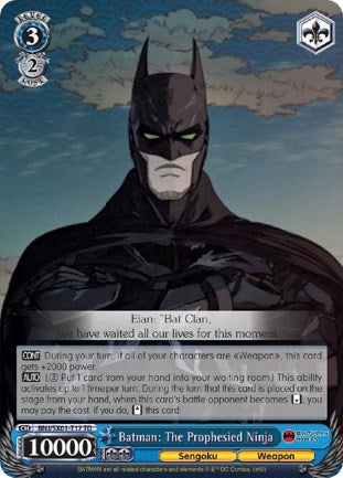 Image of Batman: The Prophesied Ninja (BNJ/SX01-T17 TD) [Batman Ninja]