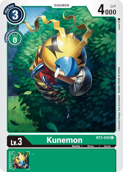 Image of Kunemon [BT3-045] [Release Special Booster Ver.1.5]