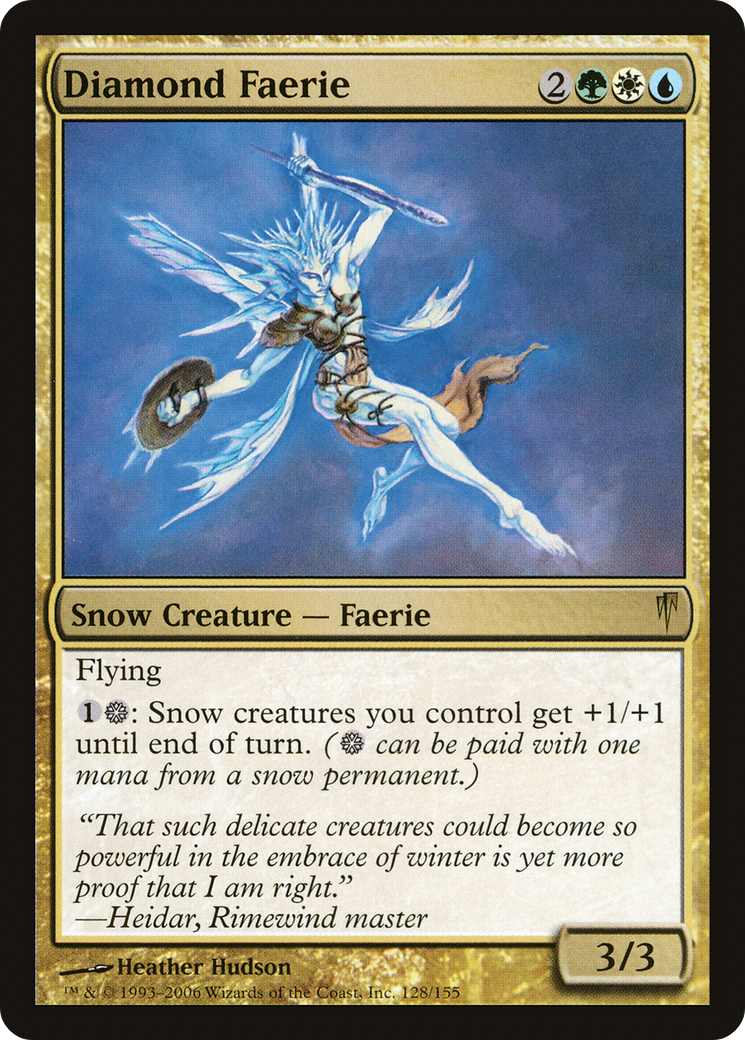 Image of Diamond Faerie [Coldsnap]