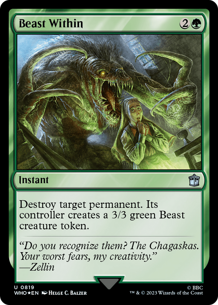 Image of Beast Within (Surge Foil) [Doctor Who]