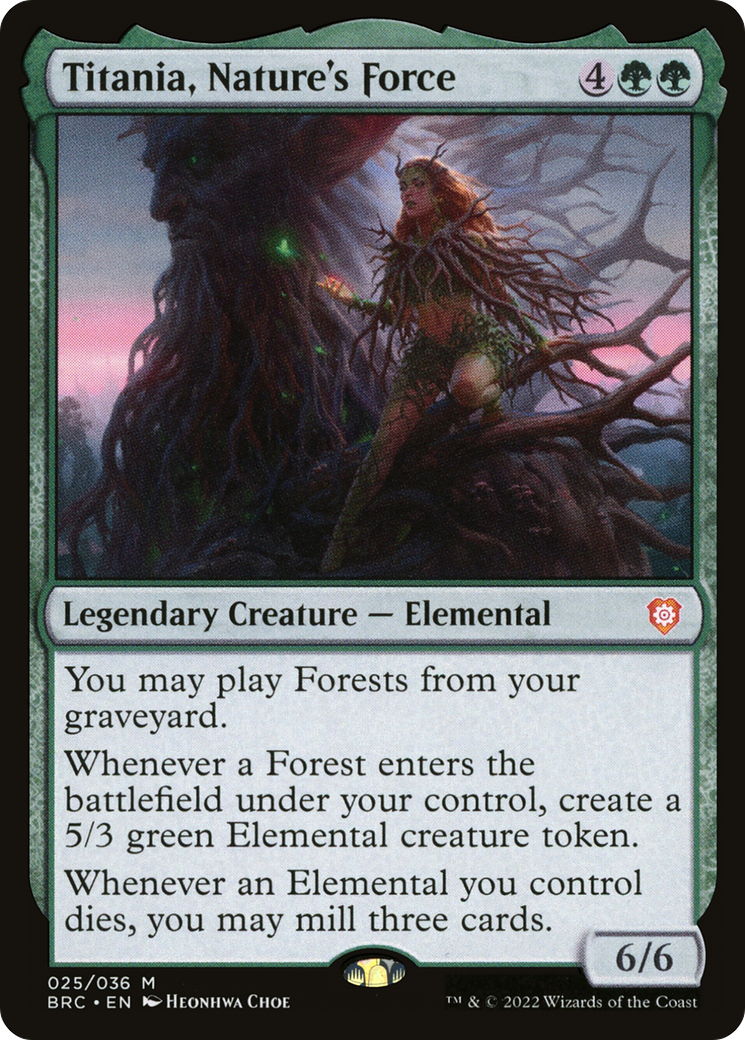Image of Titania, Nature's Force [The Brothers' War Commander]