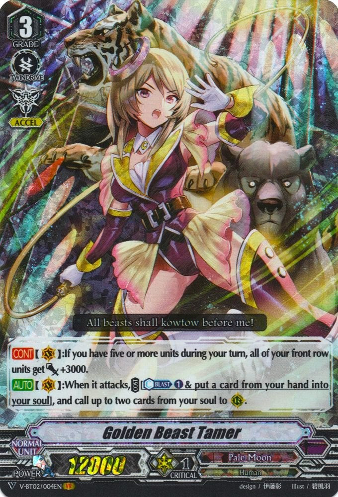Image of Golden Beast Tamer (V-BT02/004EN) [Strongest! Team AL4]