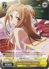 Image of Asuna Changes Clothes (SAO/S20-E005 R) [Sword Art Online]