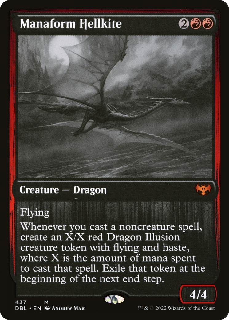 Image of Manaform Hellkite [Innistrad: Double Feature]