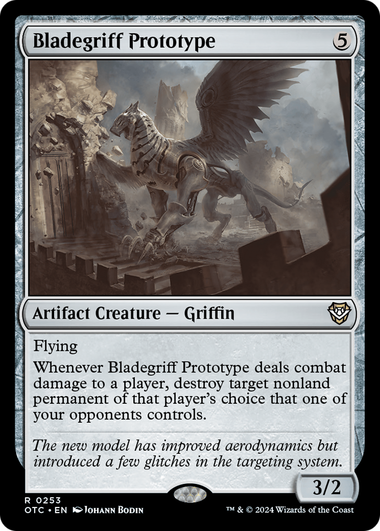 Image of Bladegriff Prototype [Outlaws of Thunder Junction Commander]