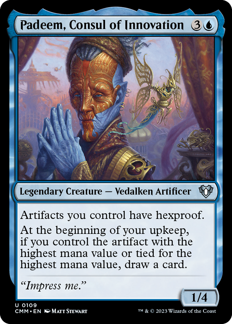Image of Padeem, Consul of Innovation [Commander Masters]