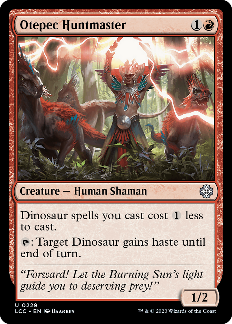 Image of Otepec Huntmaster [The Lost Caverns of Ixalan Commander]