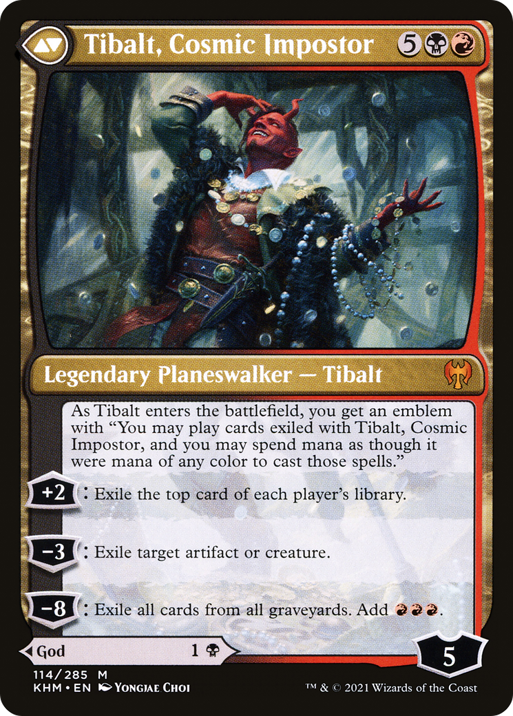 Image of Valki, God of Lies // Tibalt, Cosmic Impostor [Secret Lair: From Cute to Brute]