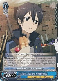 Image of Kirito's Natural Gentleness (SAO/S20-E087 U) [Sword Art Online]