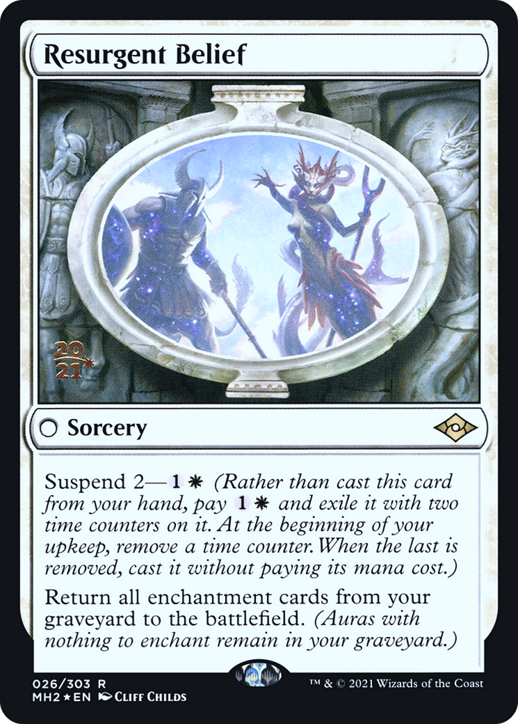 Image of Resurgent Belief [Modern Horizons 2 Prerelease Promos]